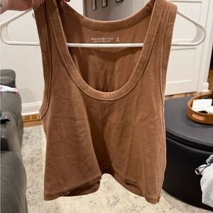 Abercrombie & Fitch Tan Tank Top